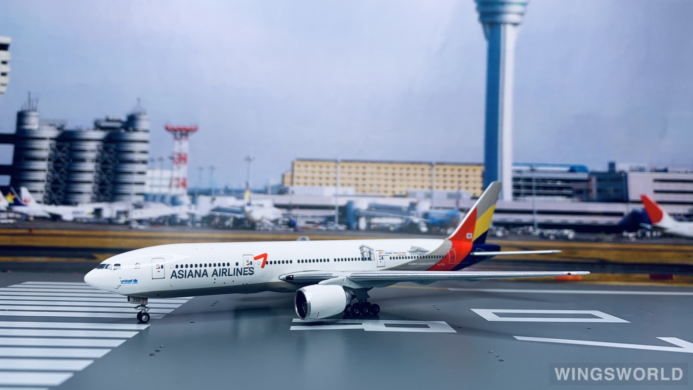 Phoenix 1:400 PH10241 Asiana 韩亚航空 Boeing 777-200 HL7755