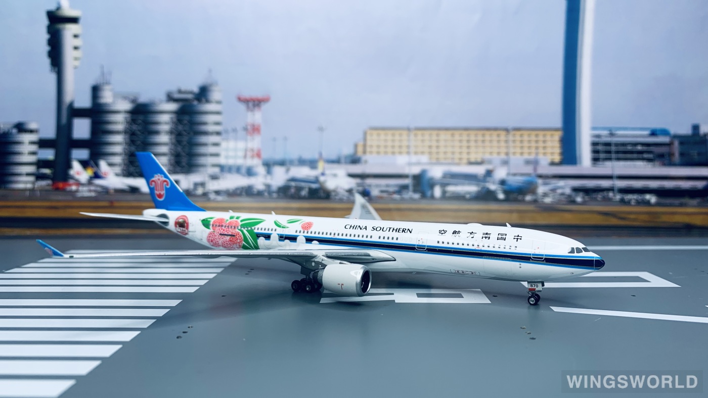 Phoenix 1:400 PH11620 China Southern 中国南方航空 Airbus A330-300 B-8870