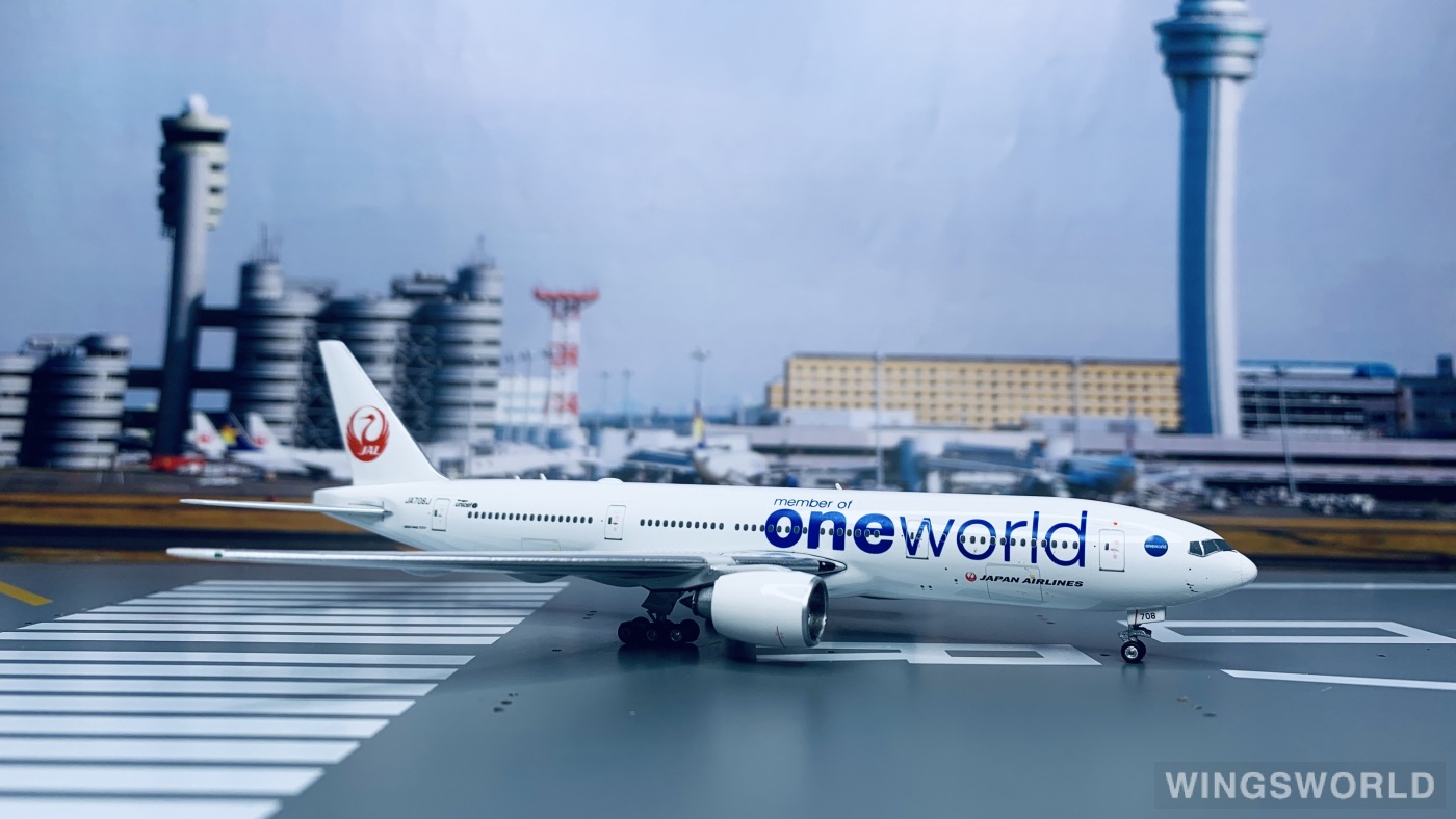 Phoenix 1:400 PH10669 Japan Airlines 日本航空 Boeing 777-200 JA708J