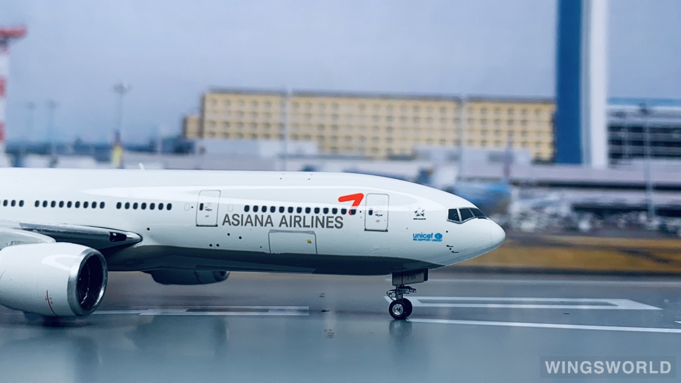 Phoenix 1:400 PH10686 Asiana 韩亚航空 Boeing 777-200 HL7791