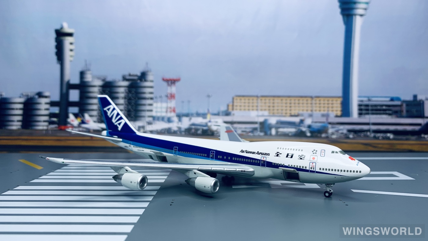 Hogan 1:400 NHG40071 ANA 全日空 Boeing 747-100 JA8157