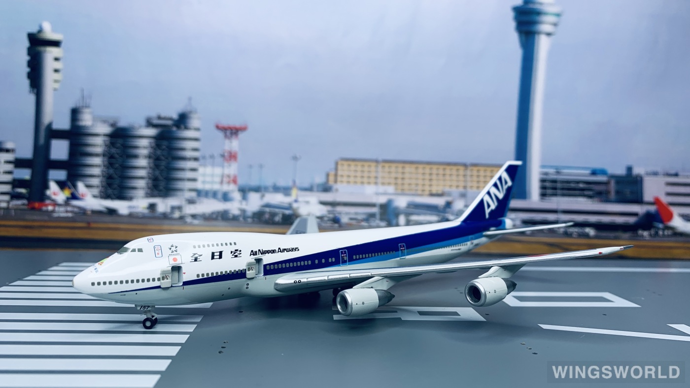 Hogan 1:400 NHG40071 ANA 全日空 Boeing 747-100 JA8157