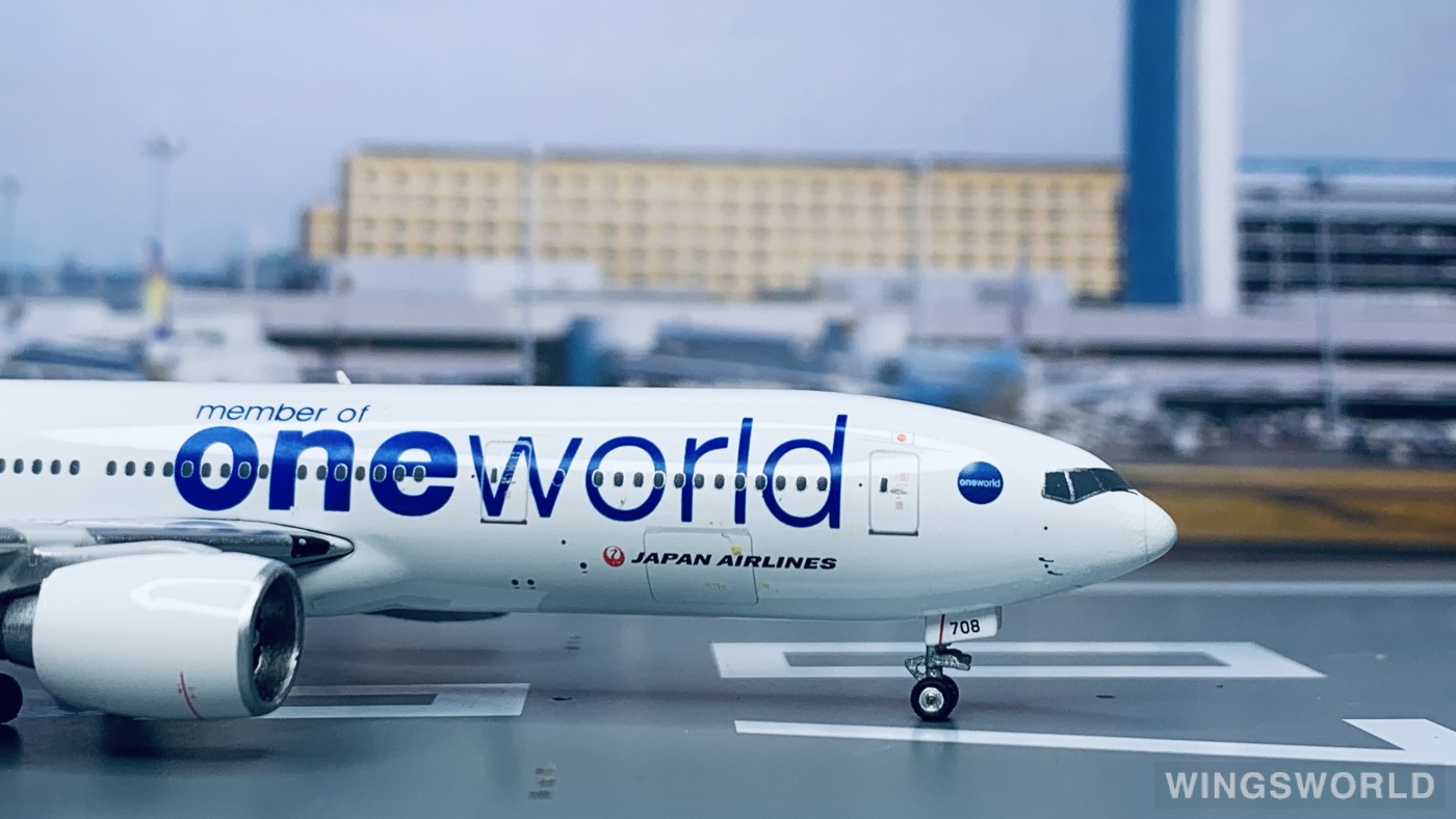 Phoenix 1:400 Boeing 777-200 Japan Airlines 日本航空PH10669 JA708J