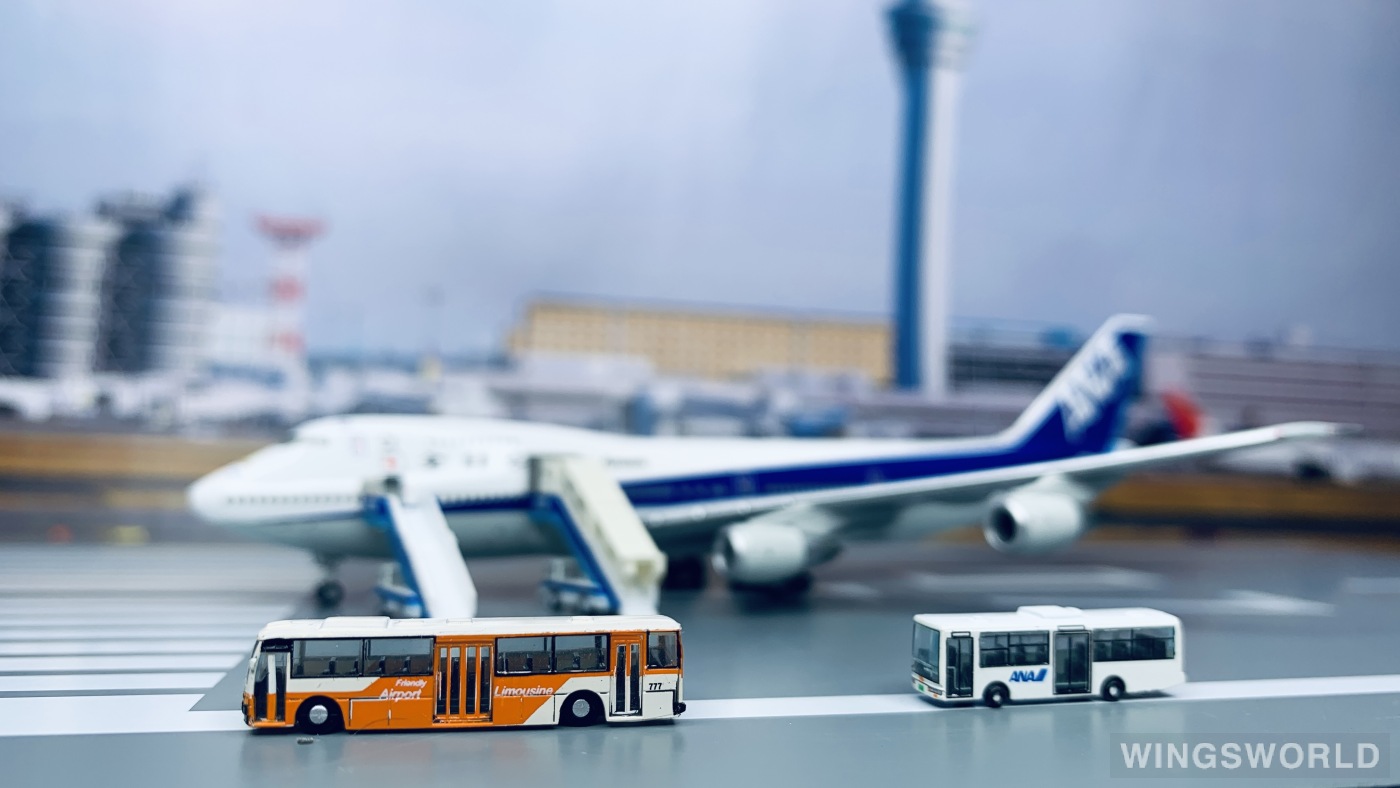 Hogan 1:400 NHG40071 ANA 全日空 Boeing 747-100 JA8157