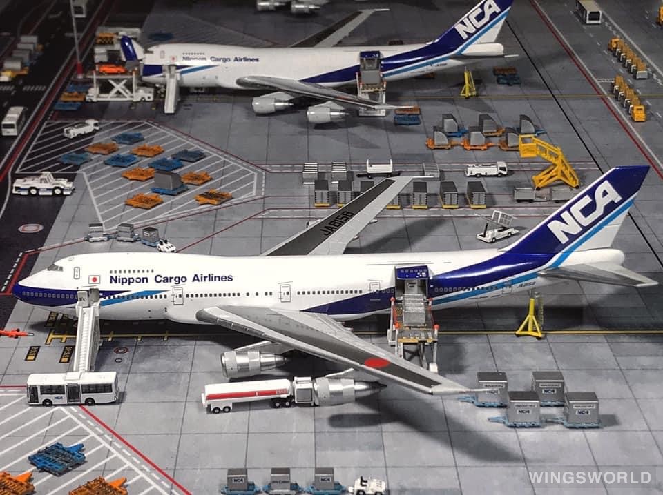 Hogan 1:400 KZG44403 Nippon Cargo Airlines 日本货物航空 Boeing 747-100 JA8158