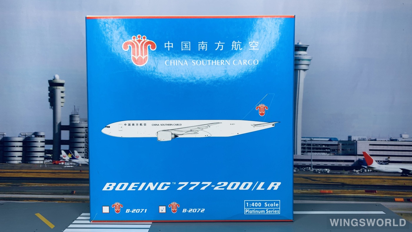 Phoenix 1:400 PH10320B China Southern 中国南方航空 Boeing 777F B-2072