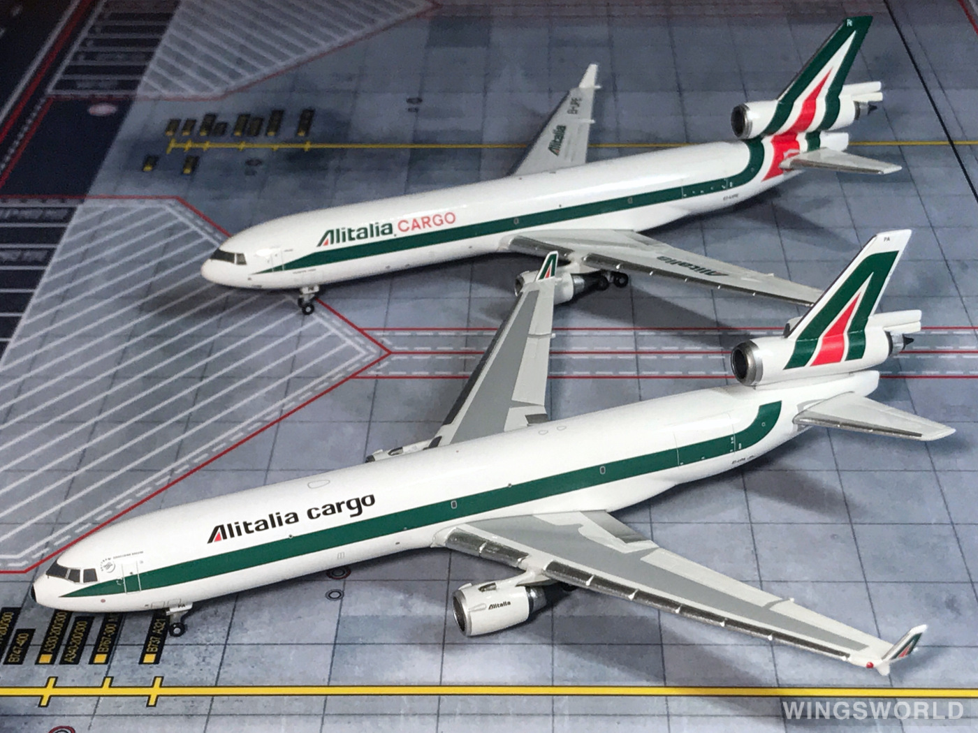 Geminijets 1:400 GJAZA719 Alitalia 意大利航空 McDonnell Douglas MD-11 EI-UPA