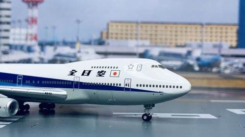 ANA 全日空 Boeing 747-100 JA8159 中字Logo NH40001 Hogan 1:400