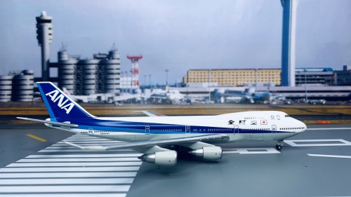 ANA 全日空 Boeing 747-100 JA8159 中字Logo NH40001 Hogan 1:400