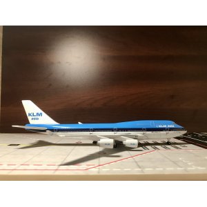 KLM 荷兰皇家航空 Boeing 747-400 PH-BFH 1990s colors. Named 