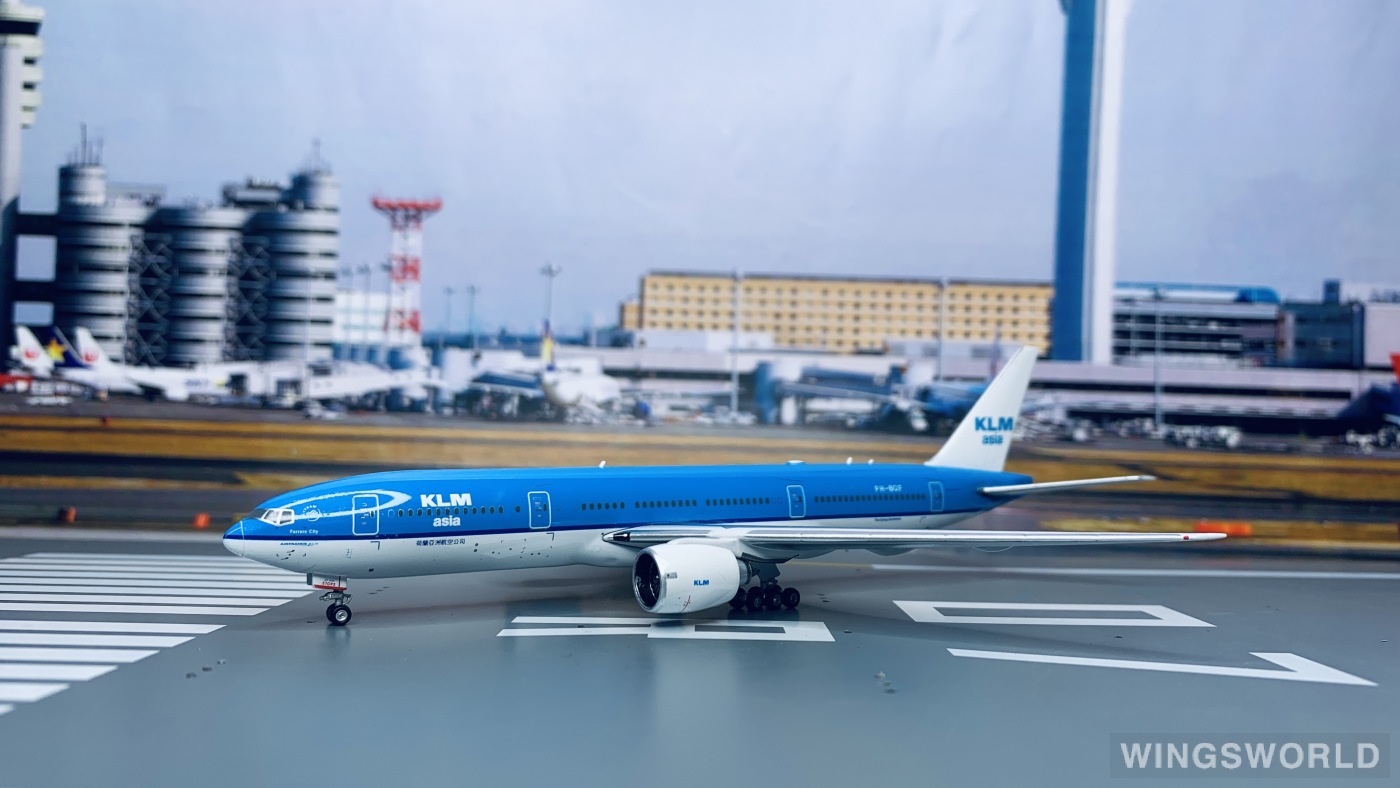 Phoenix 1:400 PH10640 KLM 荷兰皇家航空 Boeing 777-200 PH-BQF