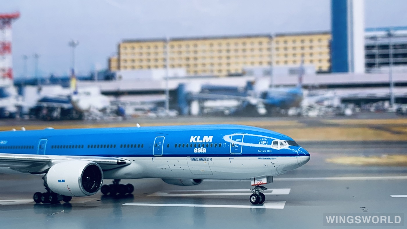 Phoenix 1:400 PH10640 KLM 荷兰皇家航空 Boeing 777-200 PH-BQF