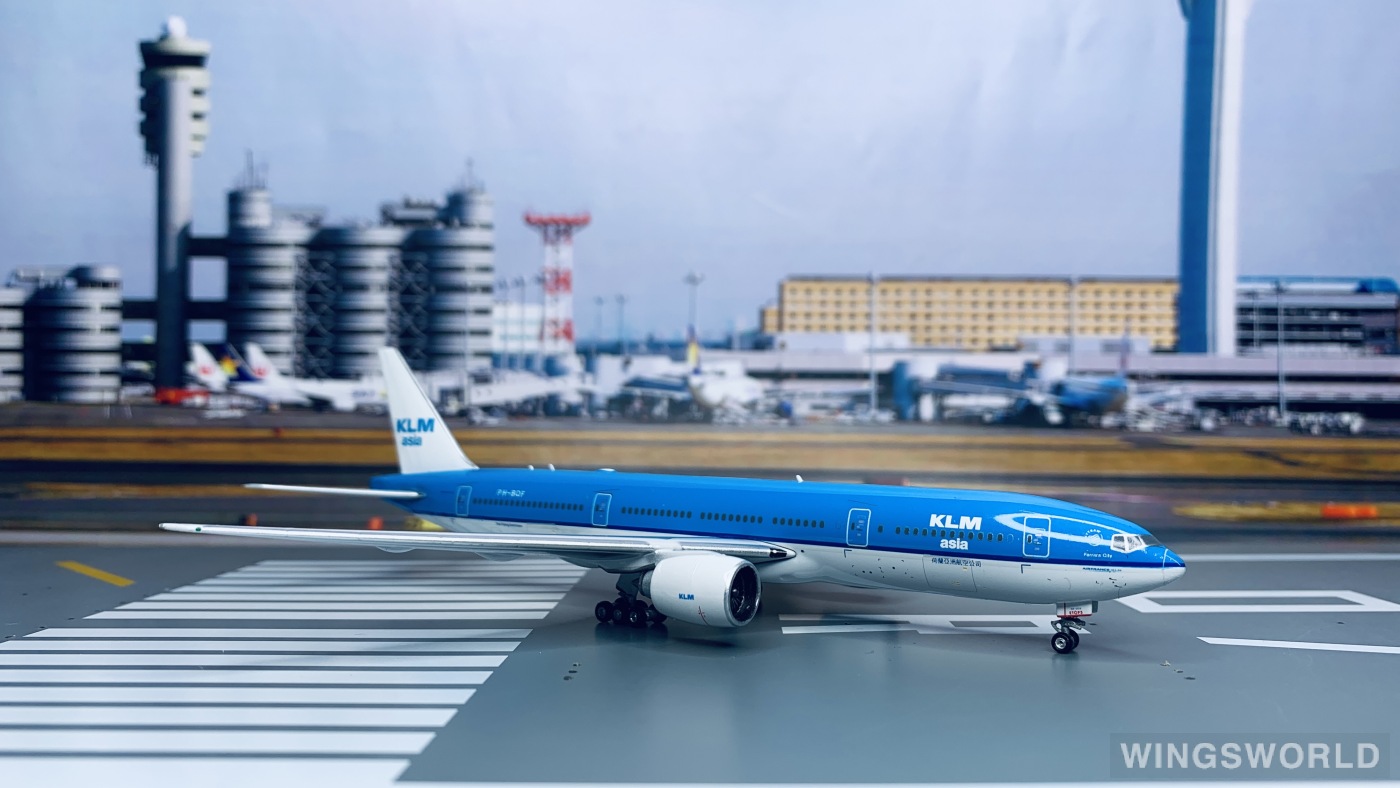 Phoenix 1:400 PH10640 KLM 荷兰皇家航空 Boeing 777-200 PH-BQF