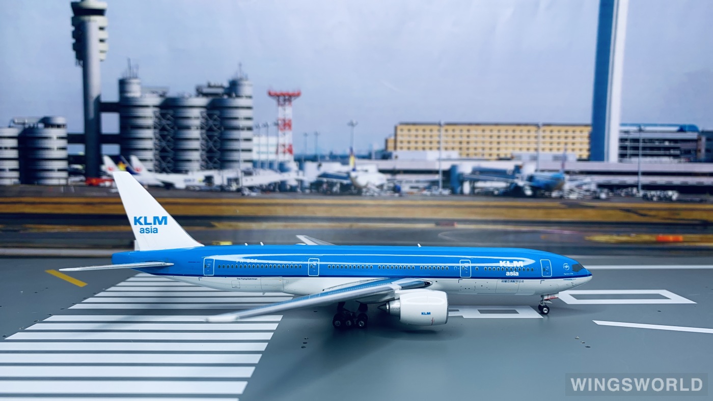 Phoenix 1:400 PH10640 KLM 荷兰皇家航空 Boeing 777-200 PH-BQF