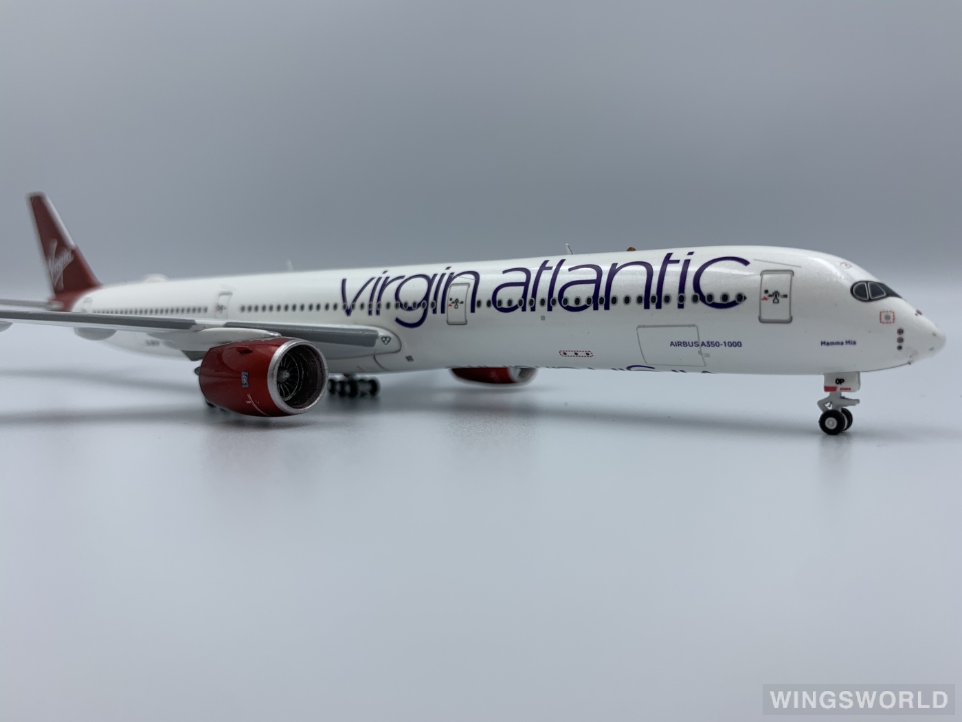 Aviation400 1:400 WB4009 Virgin Atlantic Airways 维珍航空 Airbus A350-1000 G-VPOP