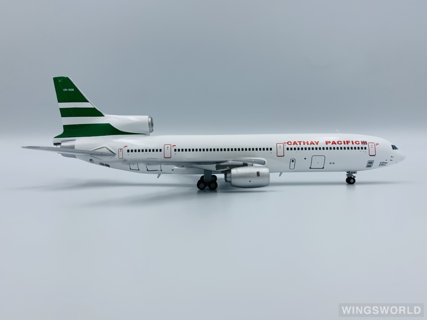 JC Wings 1:400 Lockheed L-1011 TriStar Cathay Pacific 国泰