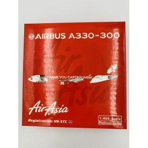 AirAsia 亚洲航空 Airbus A330-300 HS-XTC THANK YOU CAPTAIN PARK PH11245 Phoenix 1:400