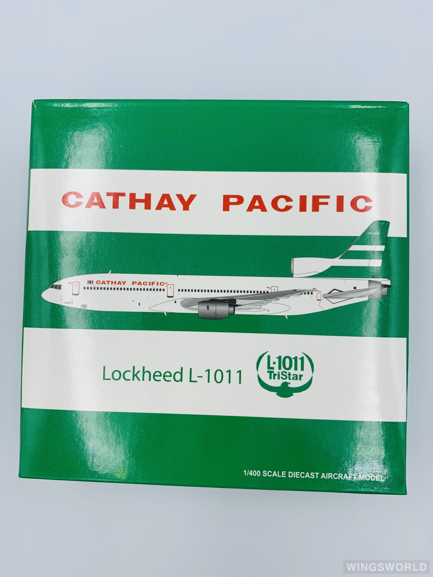 JC Wings 1:400 XX4093 Cathay Pacific 国泰航空 Lockheed L-1011 TriStar VR-HOK