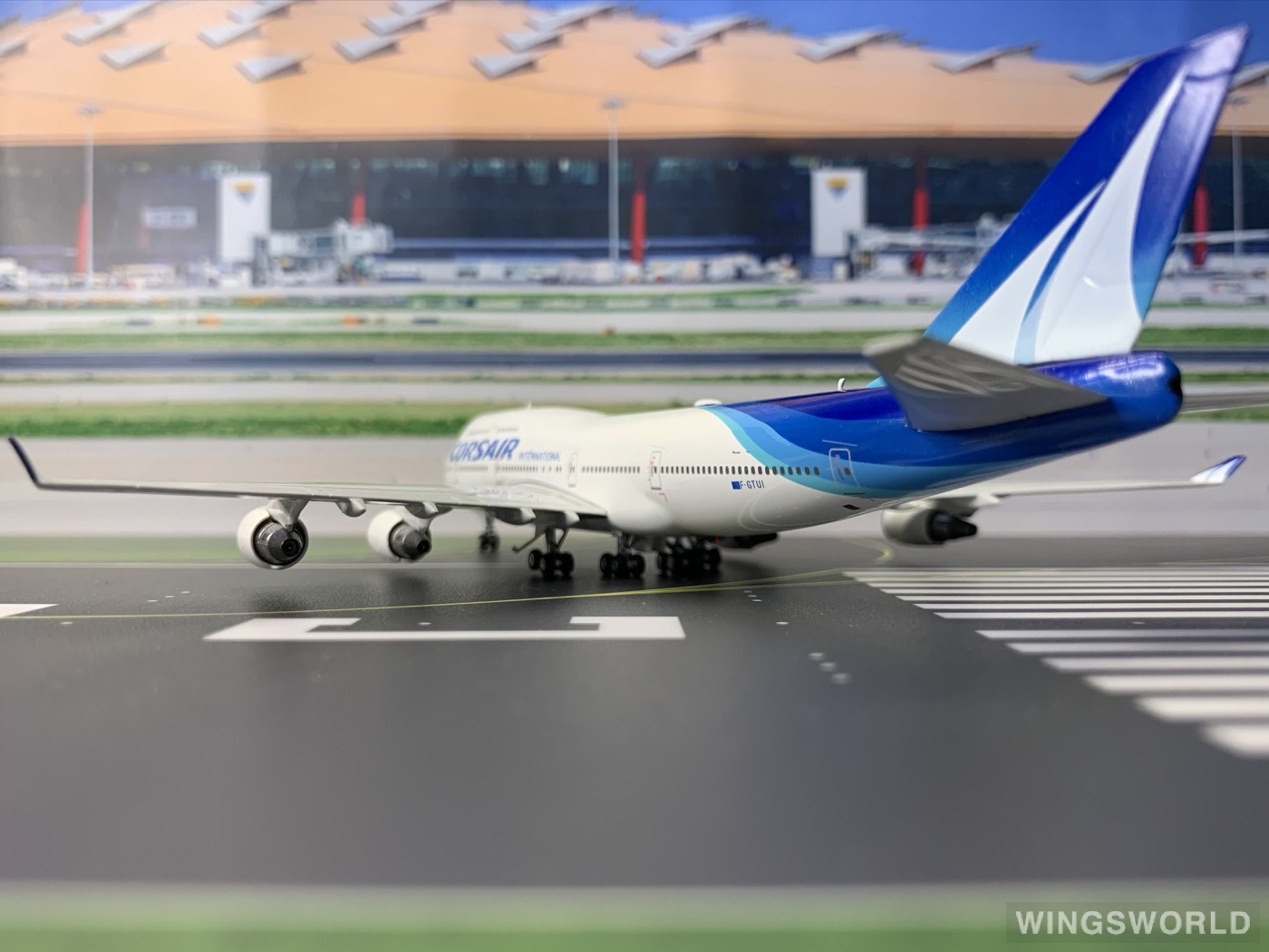Phoenix 1:400 PH10892 Corsair 科西嘉地中海航空 Boeing 747-400 F-GTUI