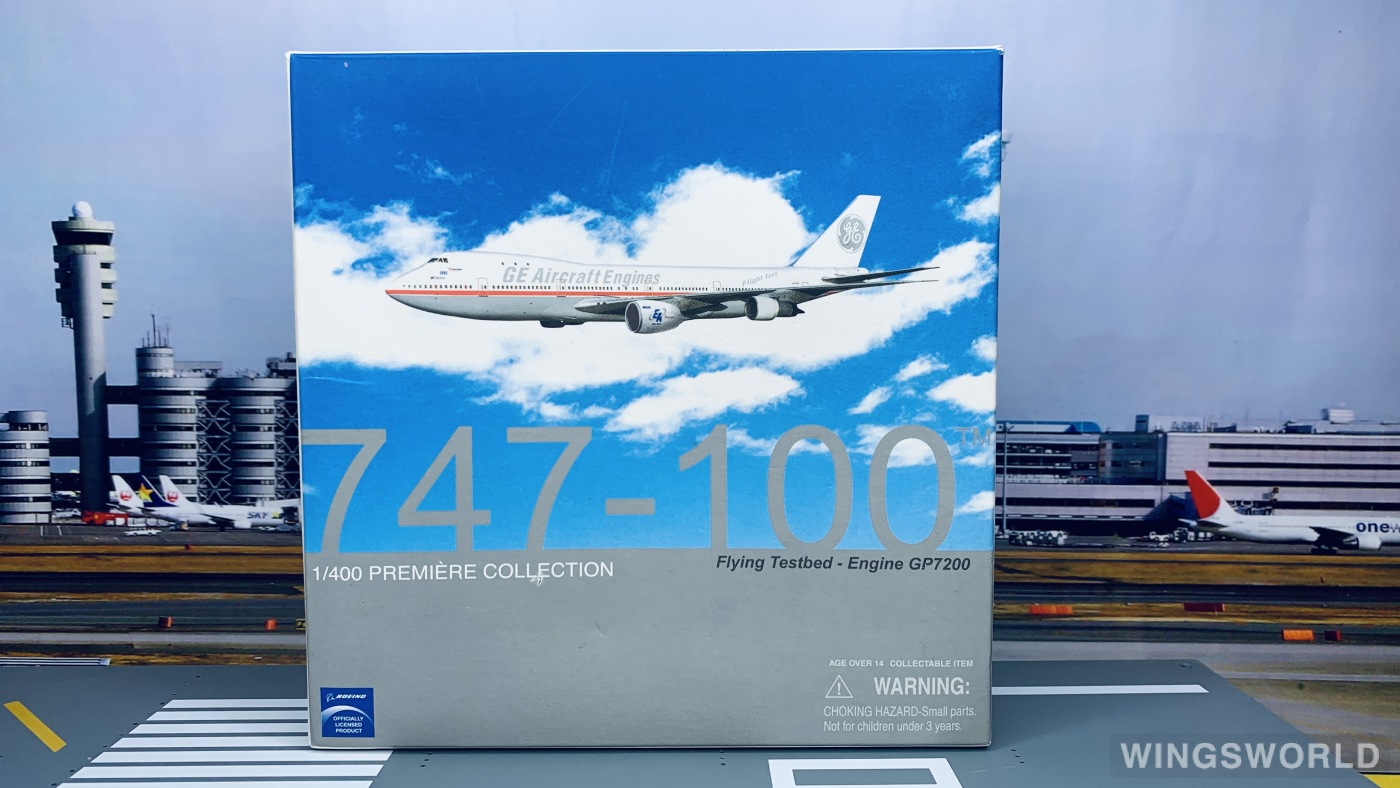 Dragon Models 1:400 55928 General Electric 美国通用电气 Boeing 747-100 N747GE