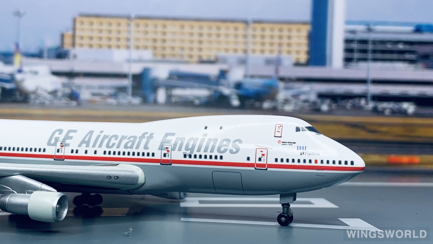 Dragon Models 1:400 55928 General Electric 美国通用电气 Boeing 747-100 N747GE