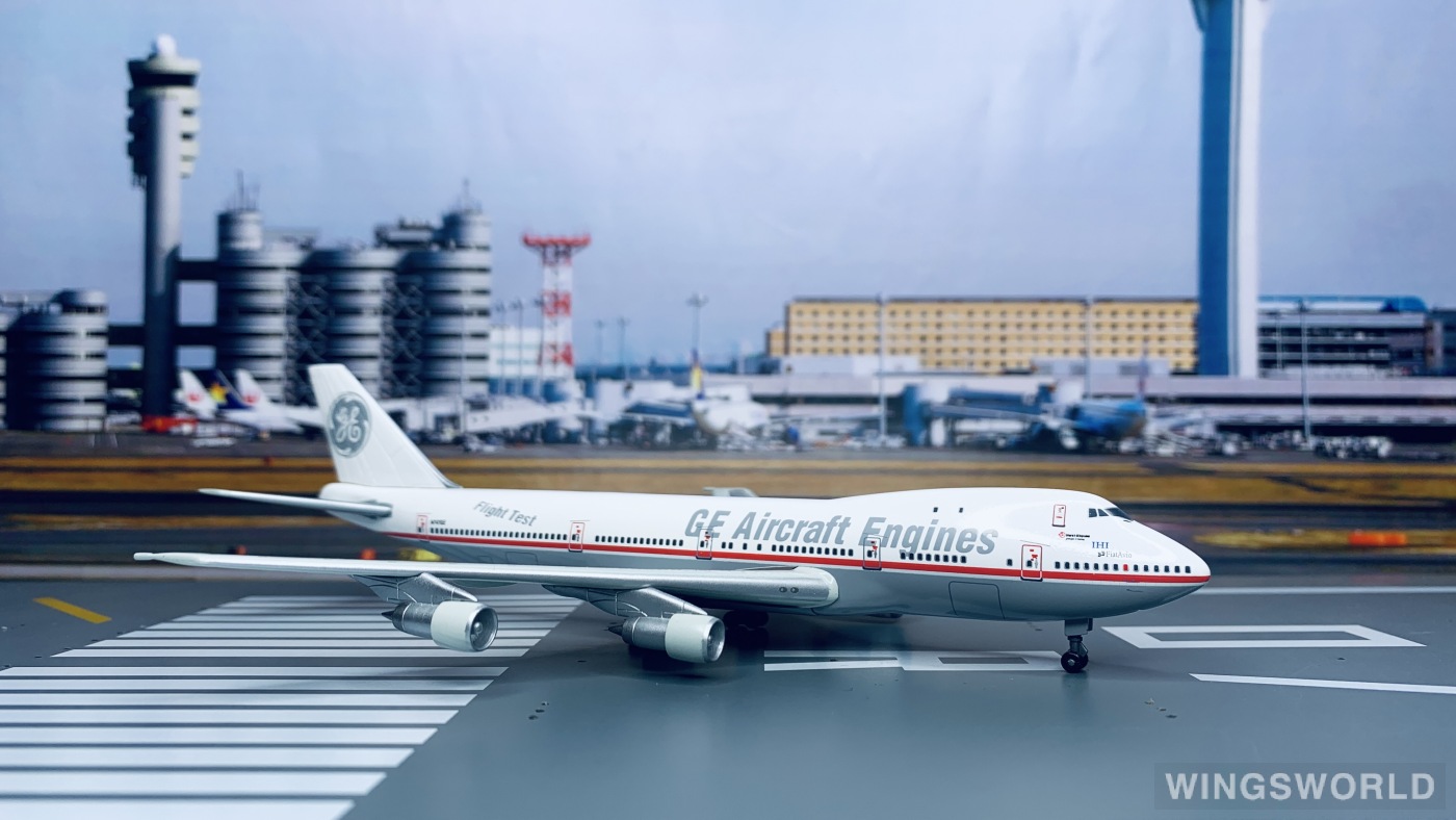 Dragon Models 1:400 55928 General Electric 美国通用电气 Boeing 747-100 N747GE