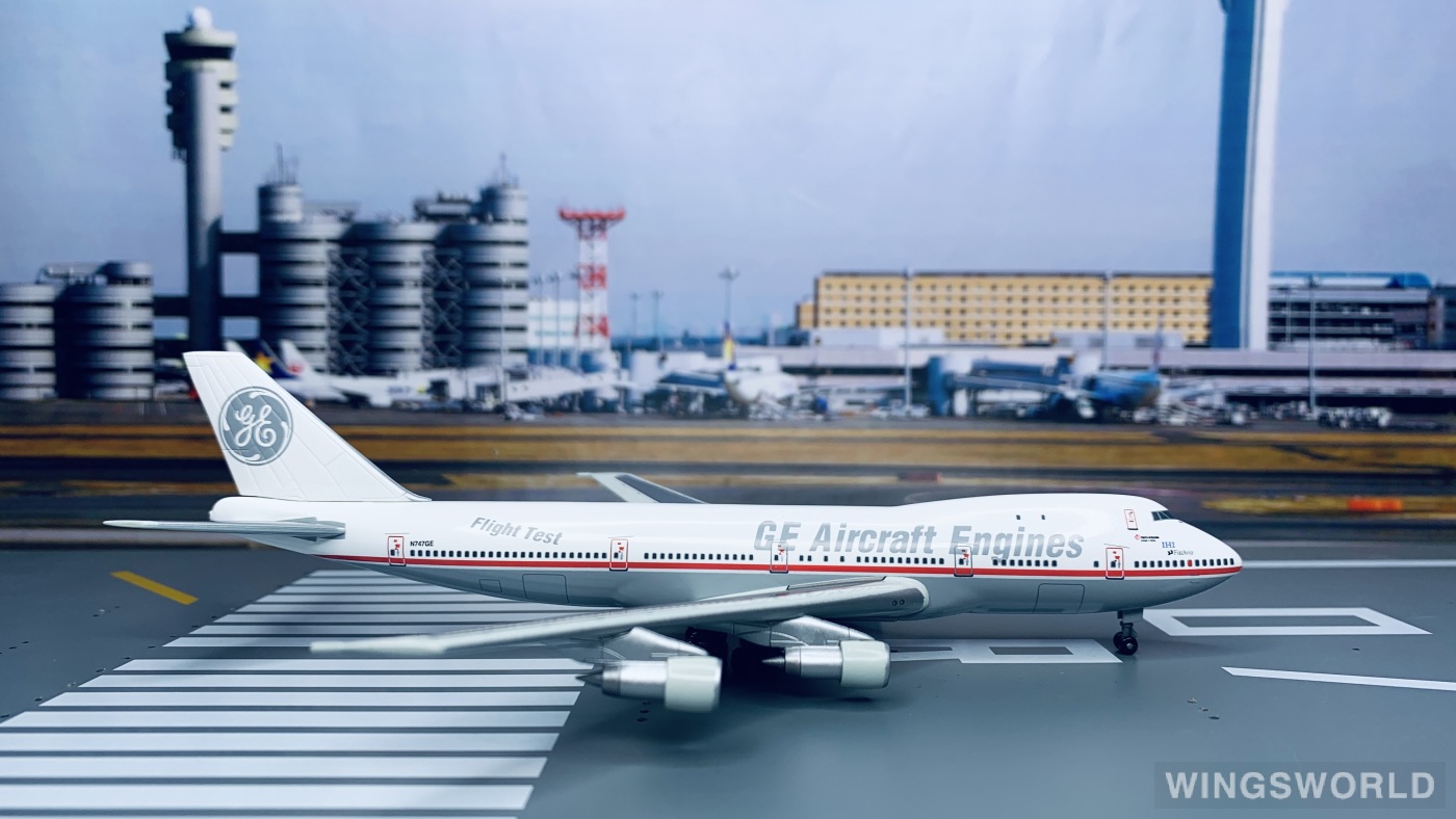 Dragon Models 1:400 55928 General Electric 美国通用电气 Boeing 747-100 N747GE