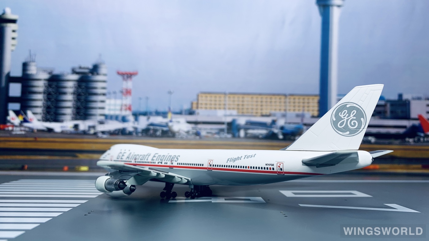 Dragon Models 1:400 55928 General Electric 美国通用电气 Boeing 747-100 N747GE