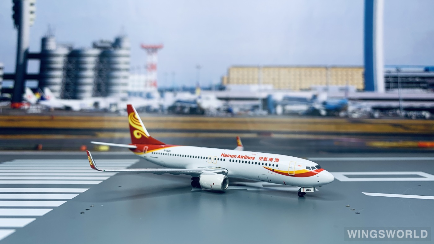 Aviation400 1:400 AV4B5620 Hainan Airlines 海南航空 Boeing 737-800 B-5620