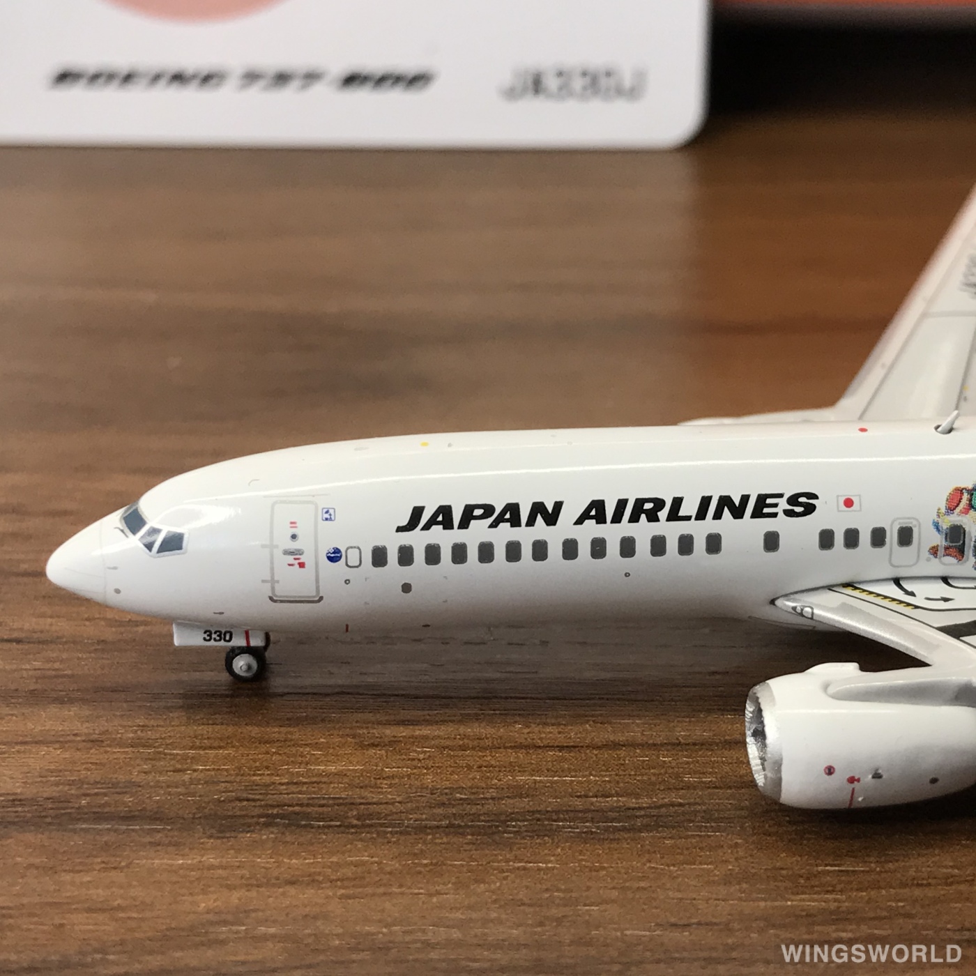 JC Wings 1:400 EW4738004 Japan Airlines 日本航空 Boeing 737-800 JA330J