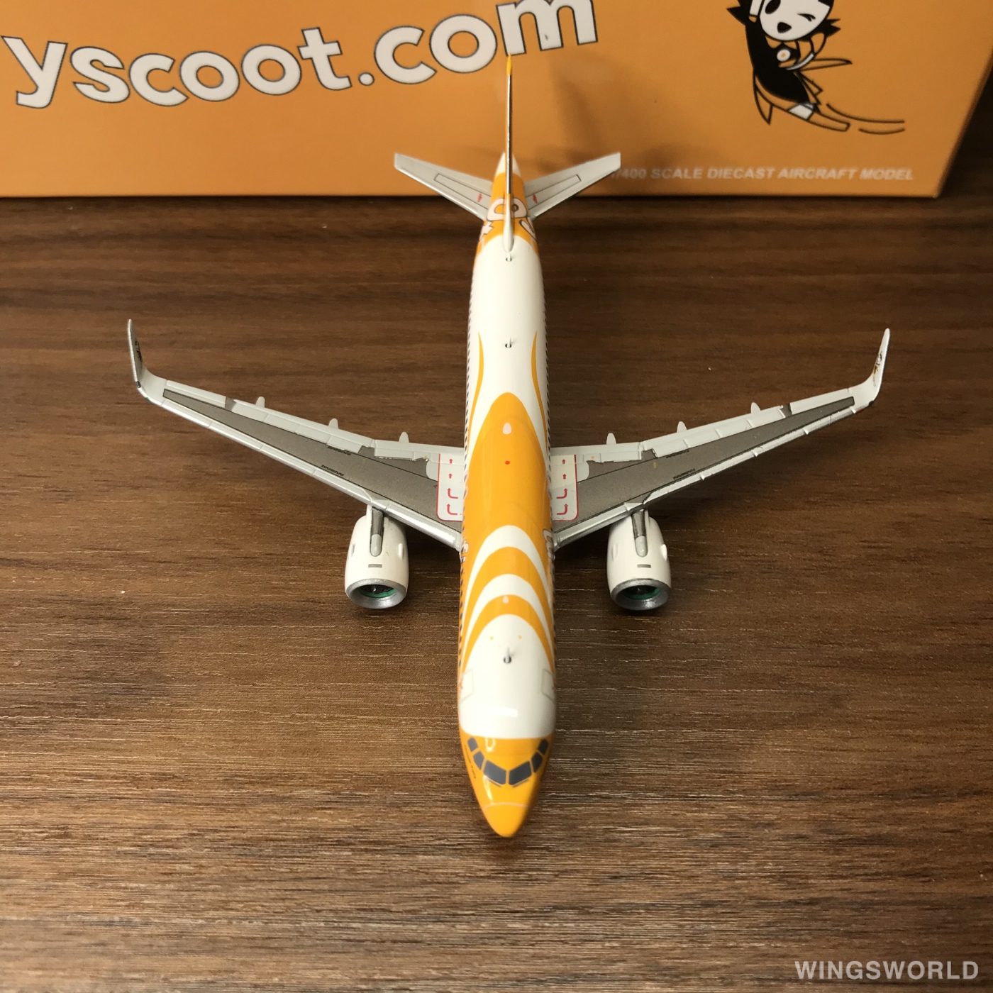 JC Wings 1:400 XX4078 Scoot 酷航 Airbus A320 9V-TNA
