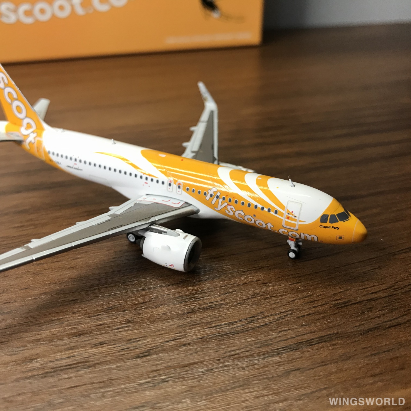 JC Wings 1:400 XX4078 Scoot 酷航 Airbus A320 9V-TNA