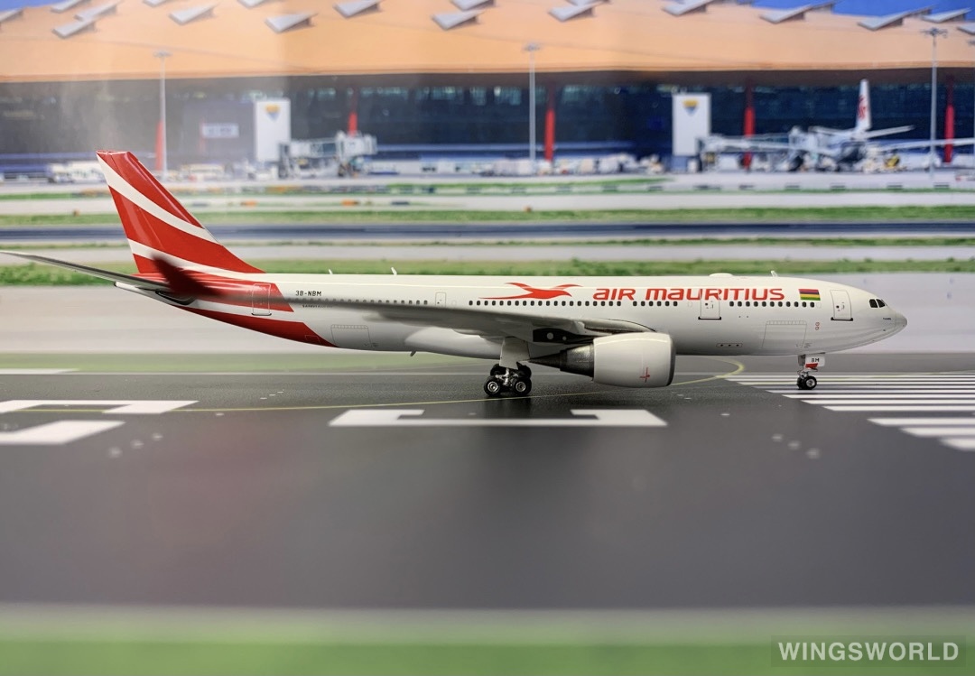 Phoenix 1:400 PH10762 Air Mauritius 毛里求斯航空 Airbus A330-200 3B-NBM