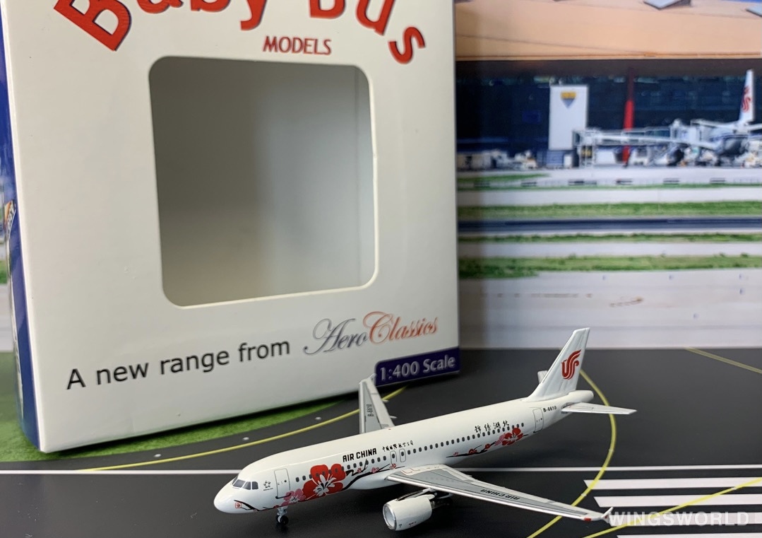 AeroClassics 1:400 ACB6610 Air China 中国国际航空 Airbus A320 B-6610