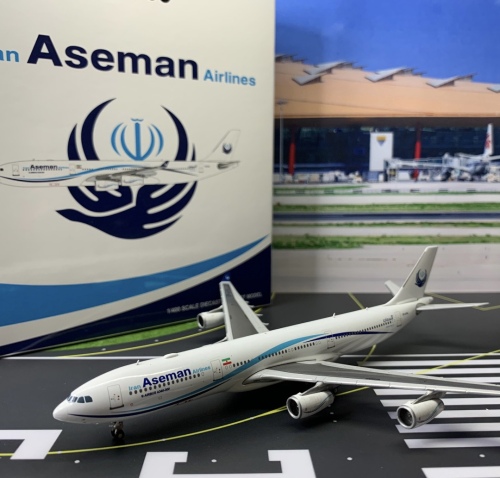 Iran Aseman Airlines 伊朗阿塞曼航空 Airbus A340-300 EP-APA  LH4150 JC Wings 1:400