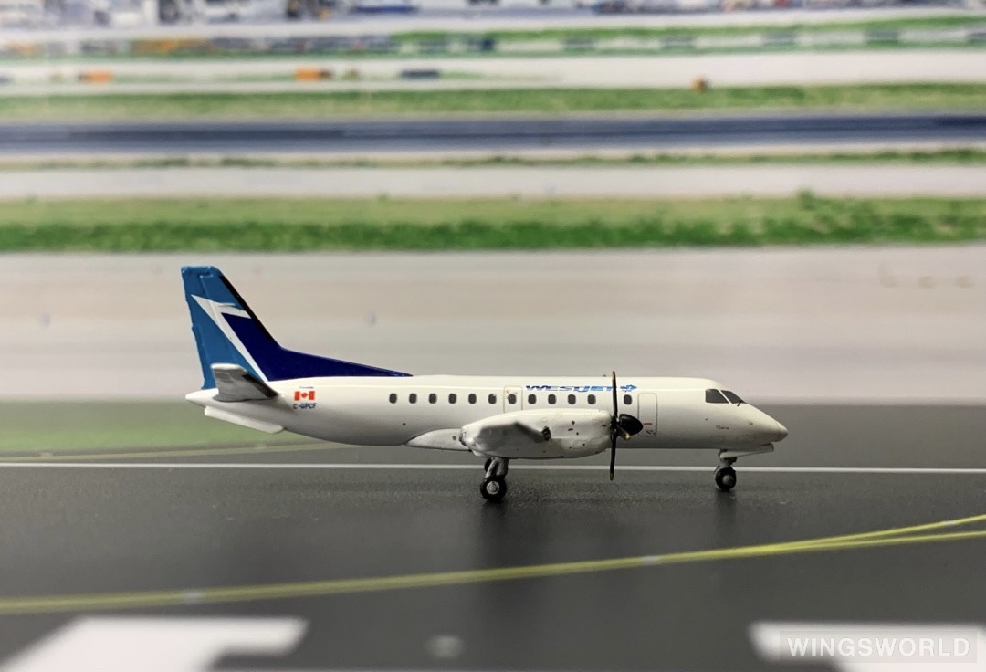 Geminijets 1:400 GJWJA1821 WestJet 西捷航空 Saab 340 C-GPCF