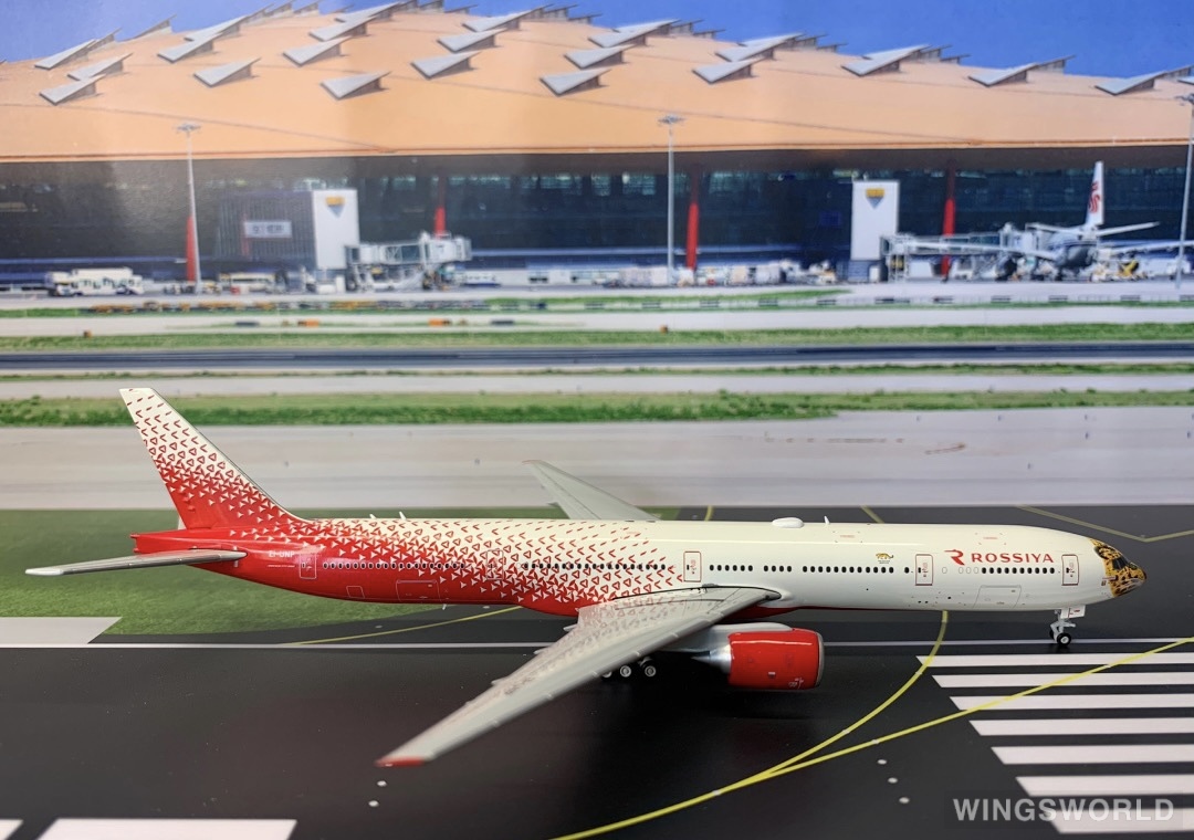 JC Wings 1:400 LH4056 Rossiya Airlines 俄罗斯国家航空 Boeing 777-300 EI-UNP