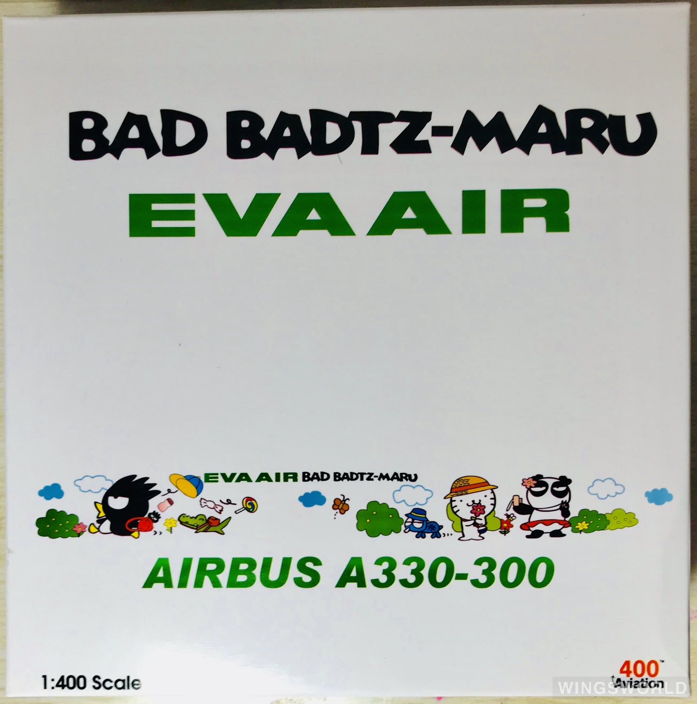 Aviation400 1:400 AV4333002 EVA Air 长荣航空 Airbus A330-300 B-16331