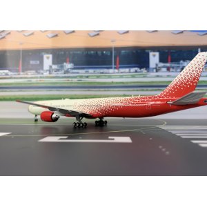 Rossiya Airlines 俄罗斯国家航空 Boeing 777-300 EI-UNP 远东豹彩绘 LH4056 JC Wings 1:400