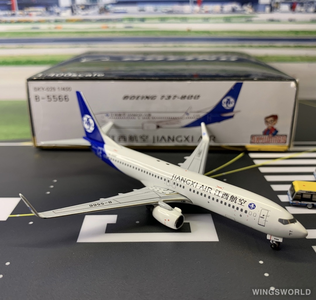 Skywings 1:400 SKY-PM-029 Jiangxi Air 江西航空 Boeing 737-800 B-5566