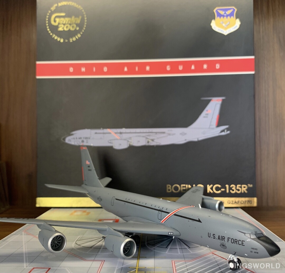 Geminijets 1:200 G2AFO770 USAF 美国空军 Boeing KC-135 64-14840