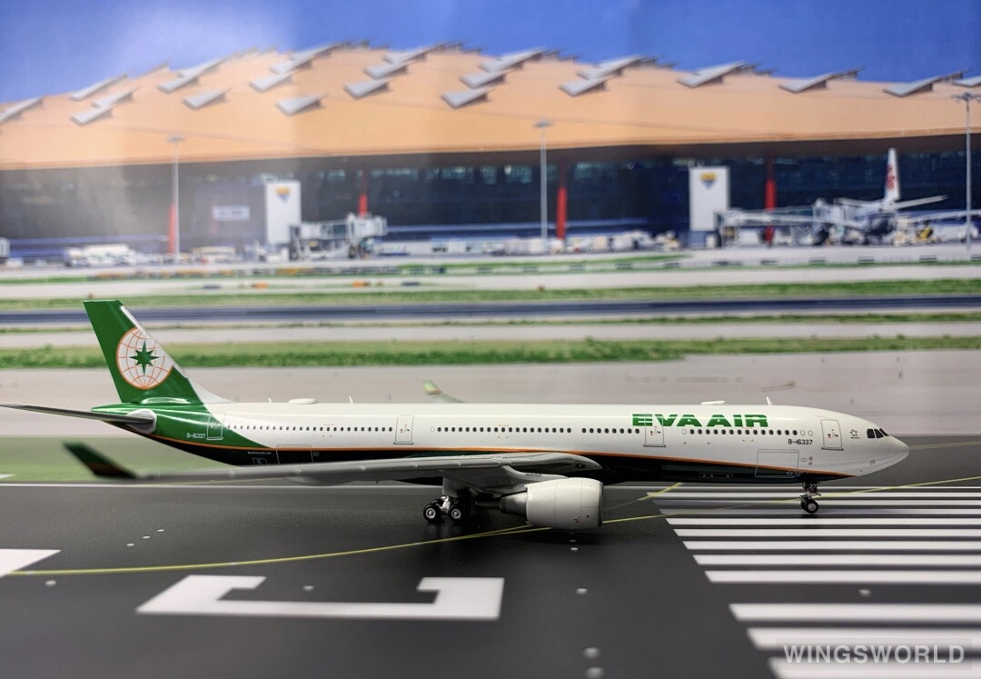 Dream Air 1:400 DAEVA337 EVA Air 长荣航空 Airbus A330-300 B-16337