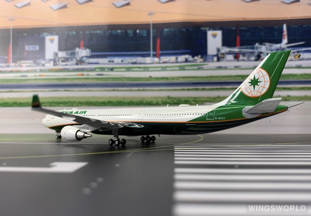 Dream Air 1:400 DAEVA337 EVA Air 长荣航空 Airbus A330-300 B-16337