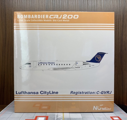 Lufthansa 汉莎航空 Bombardier CRJ200 C-GVRJ  NG51002 NGmodels 1:200