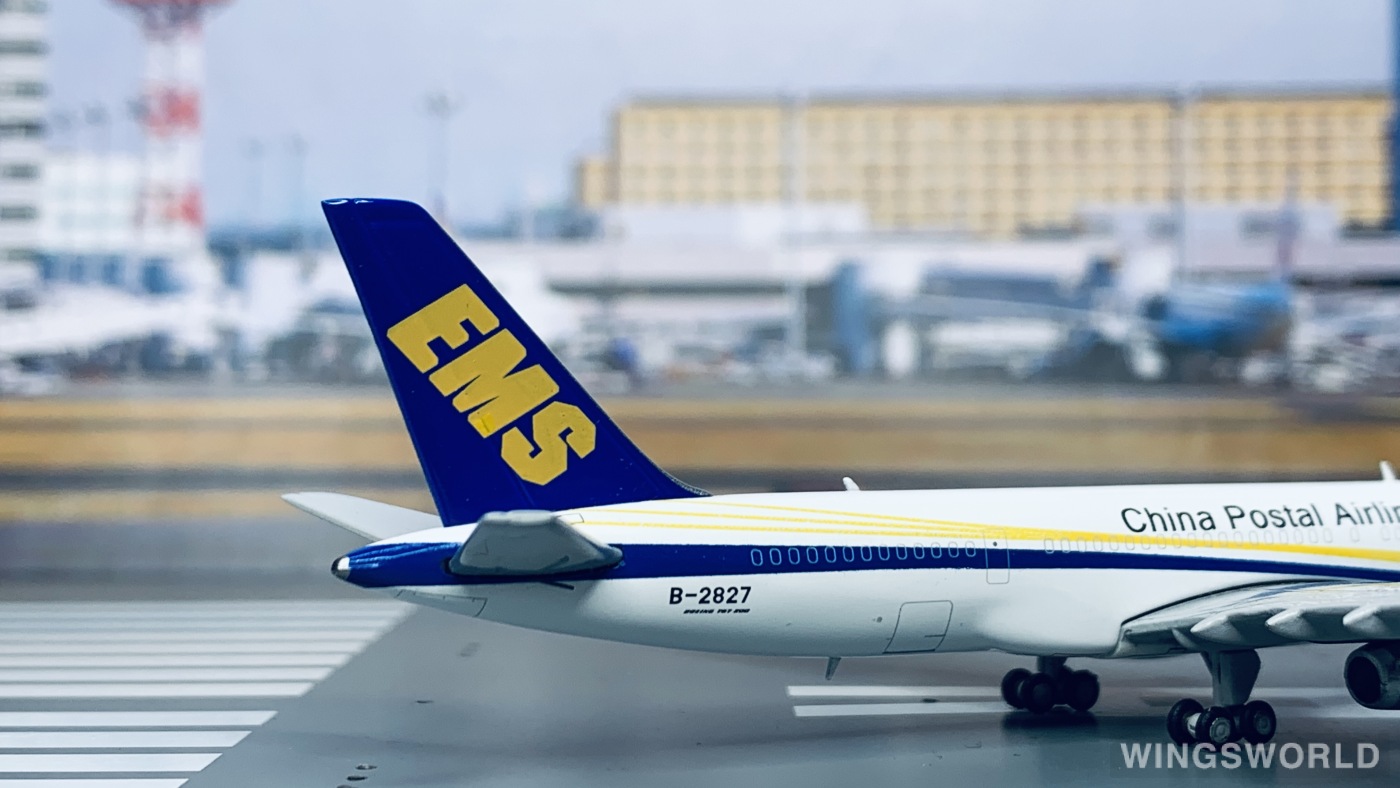 JC Wings 1:400 LH4094 China Postal Airlines 中国邮政航空 Boeing 757-200 B-2827