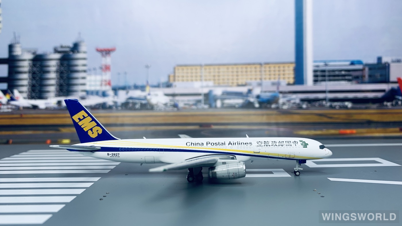 JC Wings 1:400 LH4094 China Postal Airlines 中国邮政航空 Boeing 757-200 B-2827