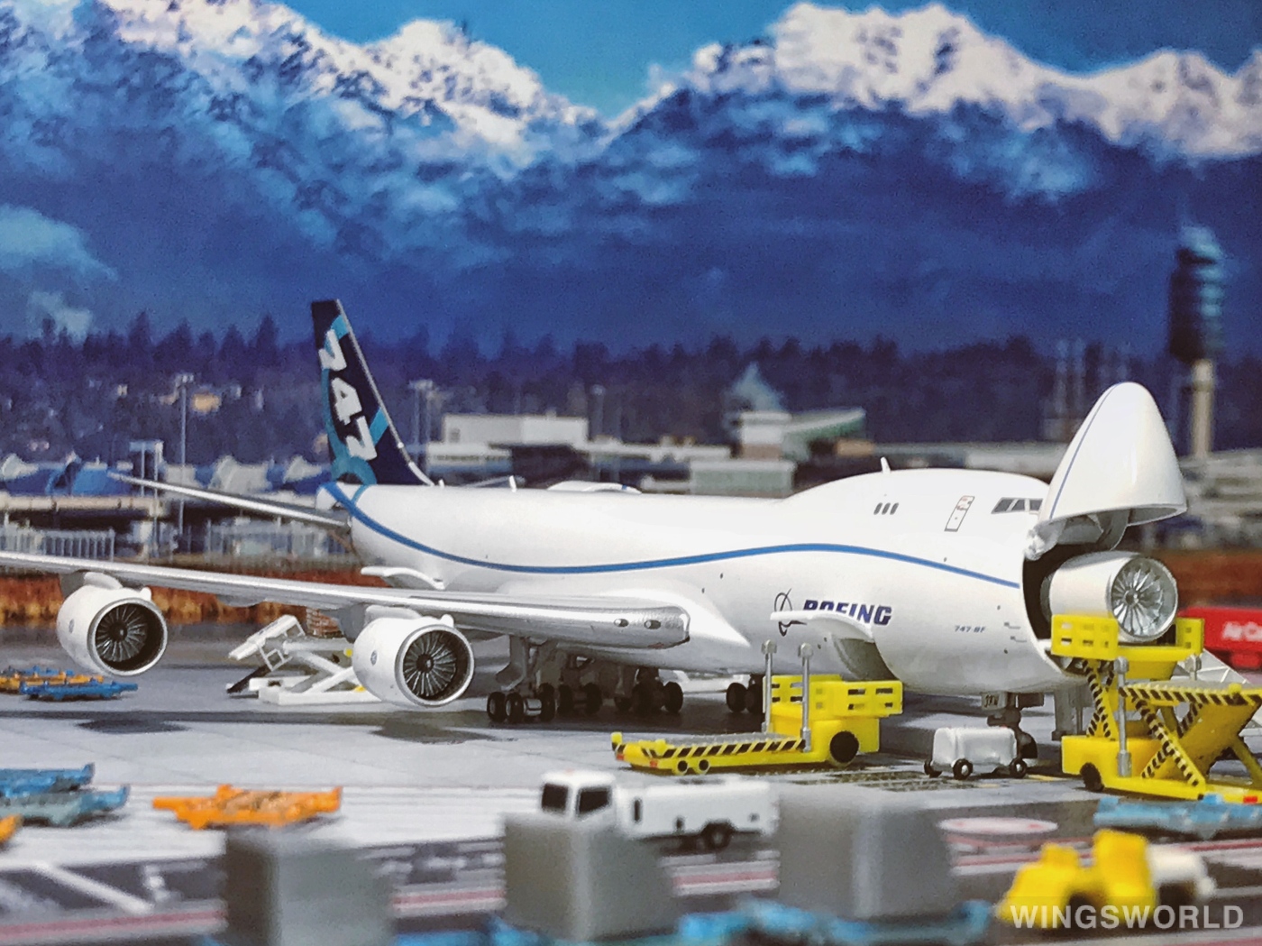 JC Wings 1:400 LH4169C Boeing 波音公司 Boeing 747-8F N50217