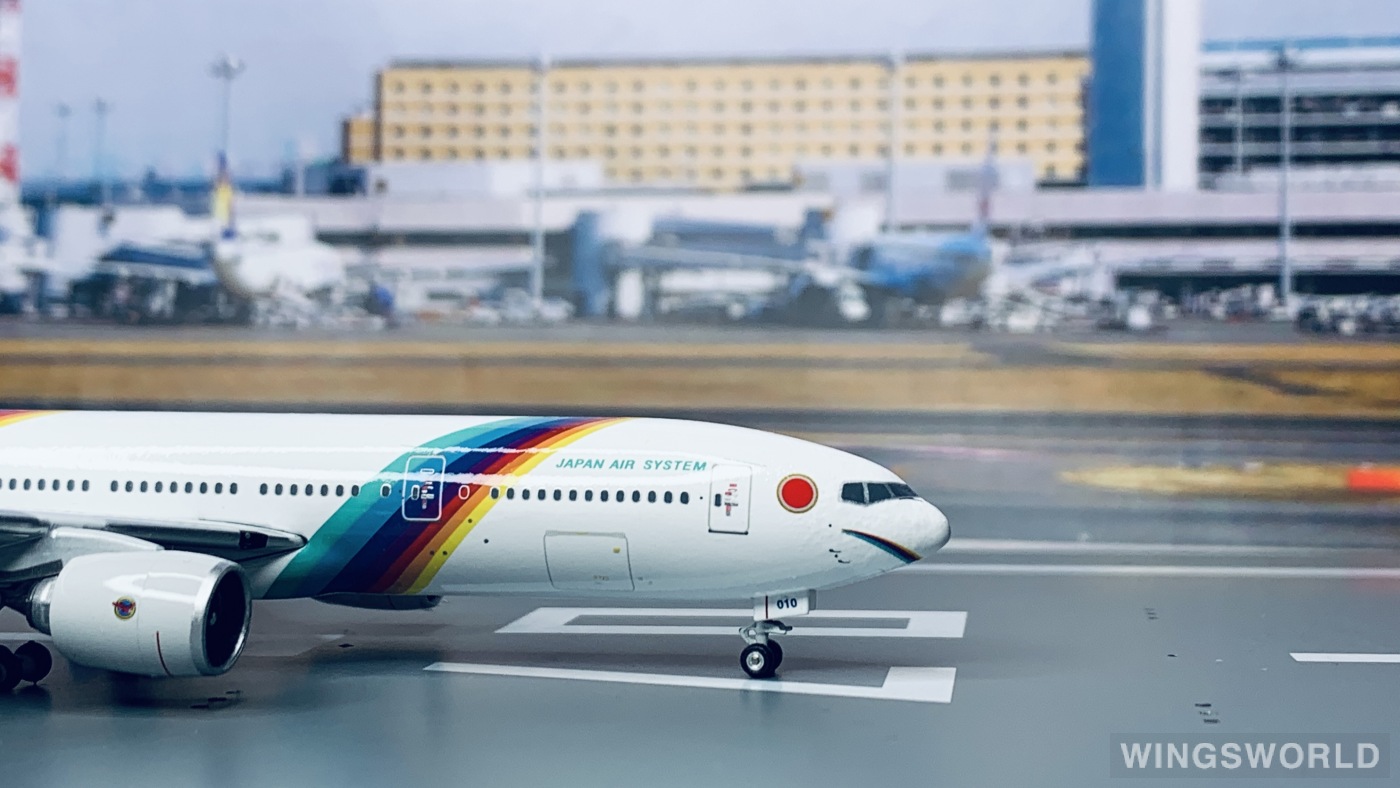 Phoenix 1:400 PH10235 JAS 日本佳速航空 Boeing 777-200 JA010D