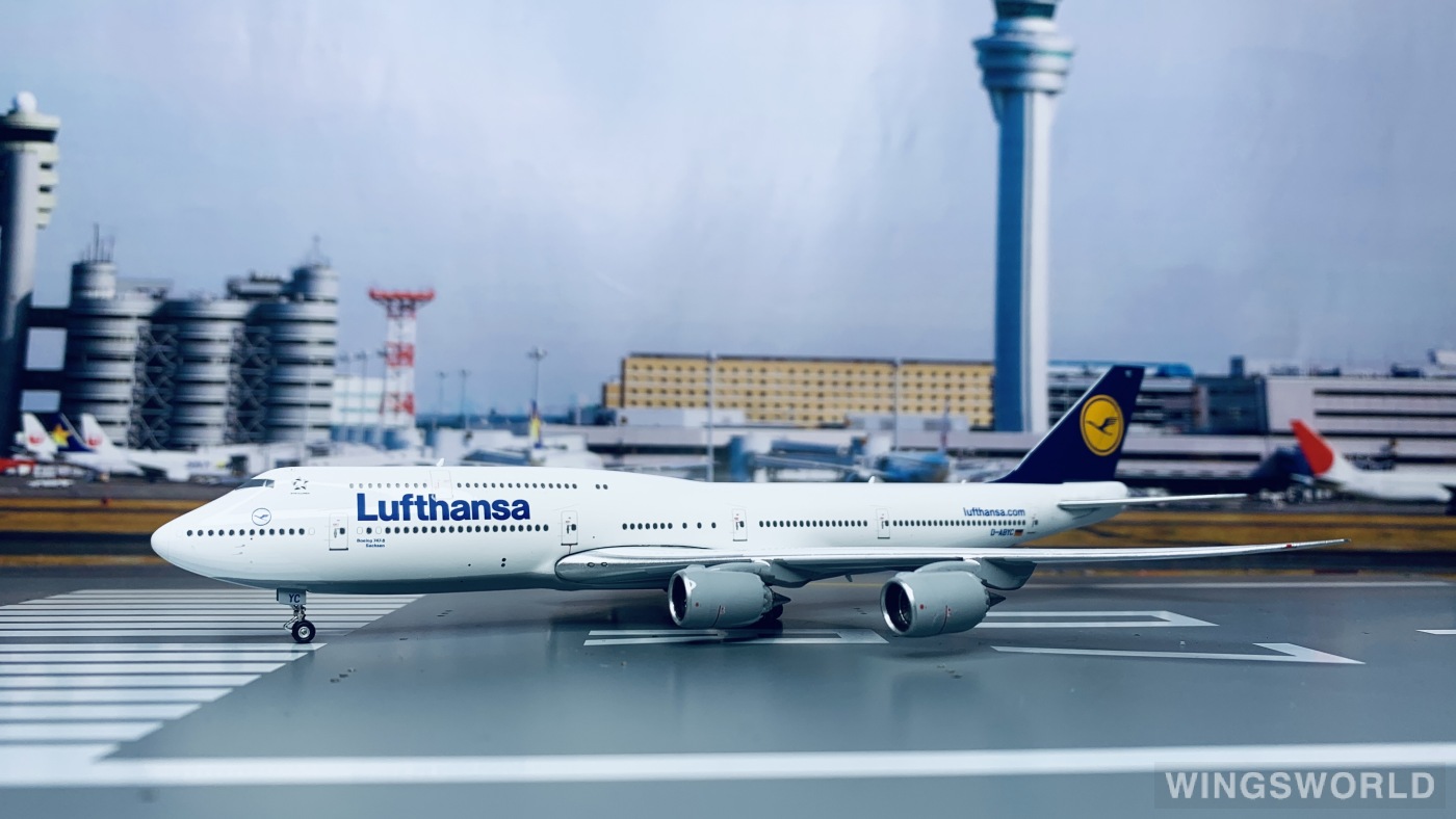 Geminijets 1:400 GJDLH1047 Lufthansa 汉莎航空 Boeing 747-8i D-ABYC