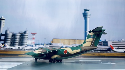 JASDF 日本航空自卫队 Kawasaki C-1 18-1031  G2JSD228 Geminijets 1:200
